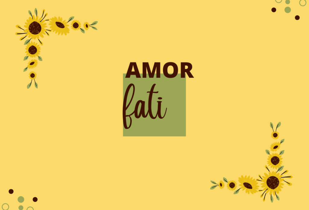 Amor Fati - The Power Of Learning To Love Your Fate As It Is