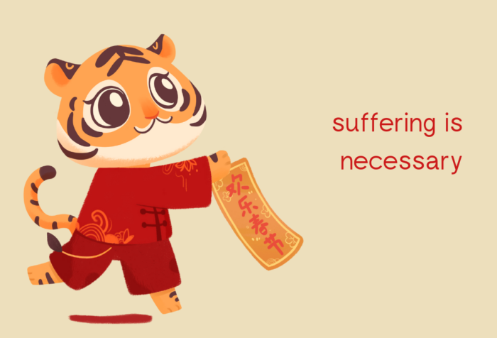 Suffering is necessary