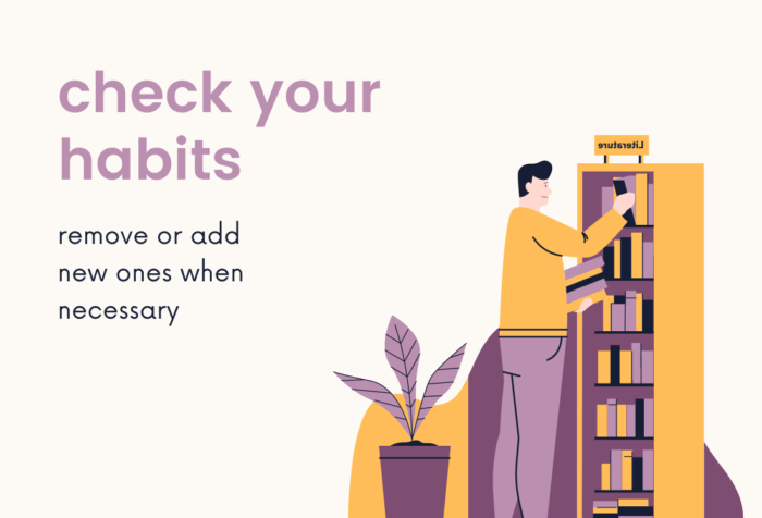 Check your habits