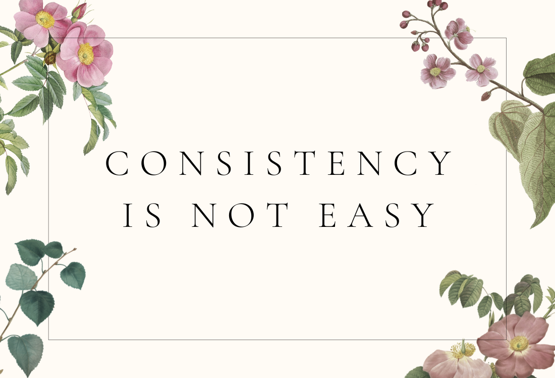 Consistency is not easy